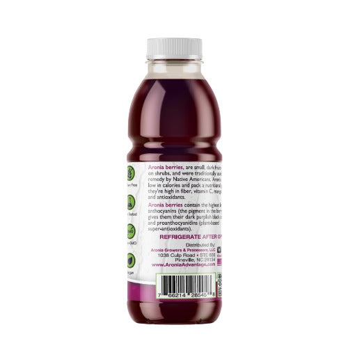 Aronia Berry 100% Pure Juice - 8 Pack      (SALE NOW!)