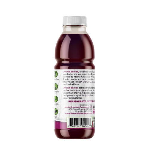 Aronia Berry 100% Pure Juice - 8 Pack