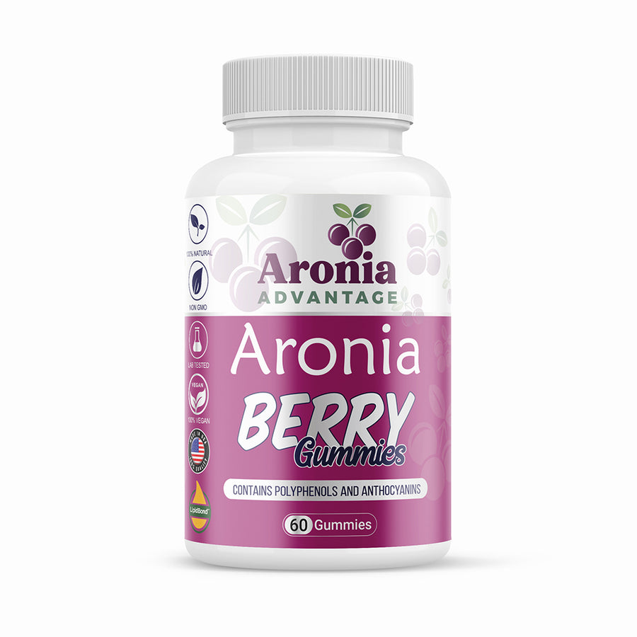 Aronia Berry Gummies (60/bottle)