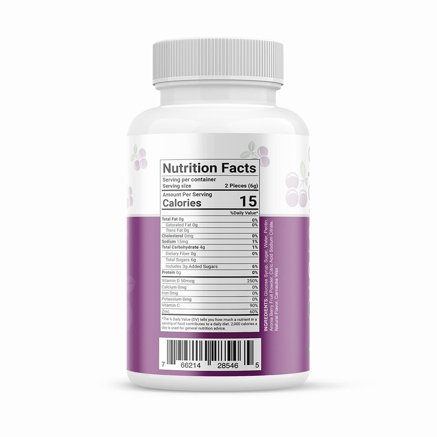 Aronia Berry Immune Gummies (60/bottle)